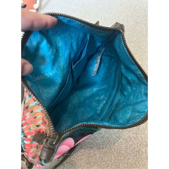 Desigual vibrant patchwork crossbody bag - Picture 4 of 6